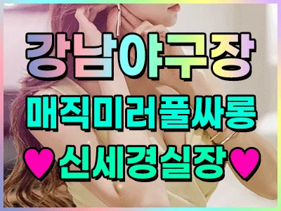강남야구장 예쁜신세경